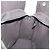 Hermès HERMES Her Line MM Handtasche Canvas Grau Silber Auth 189583 Braun - Ansicht 18