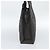 Hermès HERMES Her Line MM Handtasche Canvas Grau Silber Auth 189583 Braun - Ansicht 4