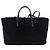 Borsa a mano BALENCIAGA in pelliccia 2way Nera Auth 189725A Nero - vista 2