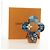 LOUIS VUITTON Monogram Denim Patchwork Vivienne Doll Blue GI0463 Auth 189263SM Bleu - vue 12