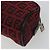 Pochette FENDI Zucchino Canvas Rosso Argento Auth 189615A - vista 15
