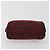 Pochette FENDI Zucchino Canvas Rosso Argento Auth 189615A - vista 6