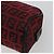 Pochette FENDI Zucchino Canvas Rosso Argento Auth 189615A - vista 7