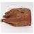Borsa a Spalla MCM Vicetos Logogram PVC Marrone Oro Auth 190567 D'oro - vista 5