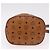 Borsa a Spalla MCM Vicetos Logogram PVC Marrone Oro Auth 190567 D'oro - vista 6