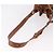 Borsa a Spalla MCM Vicetos Logogram PVC Marrone Oro Auth 190567 D'oro - vista 8