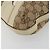 Borsa a Spalla GUCCI GG Canvas Horsebit Beige 137388 Auth 189146V D'oro - vista 14