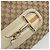 Borsa a Spalla GUCCI GG Canvas Horsebit Beige 137388 Auth 189146V D'oro - vista 17