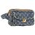 LOUIS VUITTON Monogram Denim Bum Bag Body Bag Blue M95347 LV Auth 189722SAV