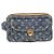 LOUIS VUITTON Monogram Denim Bum Bag Body Bag Blue M95347 LV Auth 189722SAV - vista 13