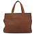Borsa Burberry in pelle marrone oro Auth ep15041A D'oro - vista 2