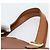 Borsa Burberry in pelle marrone oro Auth ep15041A D'oro - vista 8