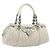Christian Dior Trotter Canvas Romantic Kettenbeutel PVC Weiß Silber Authentisch 190241SAM