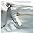 Christian Dior Trotter Canvas Romantic Kettenbeutel PVC Weiß Silber Authentisch 190241SAM - Ansicht 25