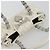 Christian Dior Trotter Canvas Romantic Kettenbeutel PVC Weiß Silber Authentisch 190241SAM - Ansicht 7