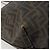 FENDI Zucca Canvas Tote Bag PVC Schwarz Braun Authentisch 187849 - Ansicht 16