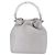 Borsa Christian Dior Maris Pearl in pelle argento Auth bs35918A - vista 2