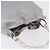 Borsa Christian Dior Maris Pearl in pelle argento Auth bs35918A - vista 7