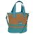 Borsa a mano BURBERRY Blue Label in Raffia 2way Blu Oro Auth 189264A D'oro