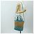 Borsa a mano BURBERRY Blue Label in Raffia 2way Blu Oro Auth 189264A D'oro - vista 14