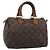 LOUIS VUITTON Borsa Monogram Speedy 25 M41528 LV Auth hk3902 Monogramma