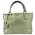 Borsa a mano LOEWE Anagram in pelle Verde Oro Auth bs35915 D'oro - vista 13