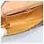 Céline Borsa a Spalla CELINE Macadam Canvas PVC Pelle Marrone Oro Auth 189934 D'oro - vista 11