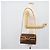 Céline Borsa a Spalla CELINE Macadam Canvas PVC Pelle Marrone Oro Auth 189934 D'oro - vista 23