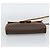 Céline Borsa a Spalla CELINE Macadam Canvas PVC Pelle Marrone Oro Auth 189934 D'oro - vista 5