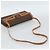 Céline Borsa a Spalla CELINE Macadam Canvas PVC Pelle Marrone Oro Auth 189934 D'oro - vista 7