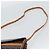 Céline Borsa a Spalla CELINE Macadam Canvas PVC Pelle Marrone Oro Auth 189934 D'oro - vista 8