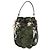 Borsa Miu Miu in tela 2way Verde Oro Auth ka4993A D'oro - vista 2