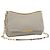 Borsa a Spalla con Catena Miu Miu in Pelle Grigio Oro Auth BA13736V Marrone D'oro