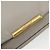 Borsa a Spalla con Catena Miu Miu in Pelle Grigio Oro Auth BA13736V Marrone D'oro - vista 10