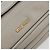 Borsa a Spalla con Catena Miu Miu in Pelle Grigio Oro Auth BA13736V Marrone D'oro - vista 17