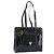 Céline Borsa Tote CELINE in vernice nero e oro Auth bs35949 D'oro