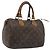 LOUIS VUITTON Borsa Monogram Speedy 25 M41528 LV Auth 187841 Monogramma