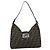 FENDI Zucca Canvas Mamma Baguette Shoulder Bag Black Brown Auth 189740V Marrone Nero - vista 13