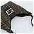 FENDI Zucca Canvas Mamma Baguette Shoulder Bag Black Brown Auth 189740V Marrone Nero - vista 6