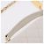 CHANEL Borsa a Catena Matelassé Double Turn Lock in Pelle di Agnello Bianca CC Auth 190079SAV Bianco D'oro - vista 15
