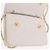 CHANEL Borsa a Catena Matelassé Double Turn Lock in Pelle di Agnello Bianca CC Auth 190079SAV Bianco D'oro - vista 26