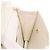 CHANEL Borsa a Catena Matelassé Double Turn Lock in Pelle di Agnello Bianca CC Auth 190079SAV Bianco D'oro - vista 29