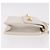 CHANEL Borsa a Catena Matelassé Double Turn Lock in Pelle di Agnello Bianca CC Auth 190079SAV Bianco D'oro - vista 3