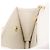 CHANEL Borsa a Catena Matelassé Double Turn Lock in Pelle di Agnello Bianca CC Auth 190079SAV Bianco D'oro - vista 30