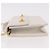 CHANEL Borsa a Catena Matelassé Double Turn Lock in Pelle di Agnello Bianca CC Auth 190079SAV Bianco D'oro - vista 4