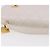 CHANEL Borsa a Catena Matelassé Double Turn Lock in Pelle di Agnello Bianca CC Auth 190079SAV Bianco D'oro - vista 6