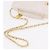 CHANEL Borsa a Catena Matelassé Double Turn Lock in Pelle di Agnello Bianca CC Auth 190079SAV Bianco D'oro - vista 7