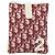 Borsa a tracolla Christian Dior Trotter Canvas PVC Rosso Autentica 188579A - vista 13