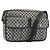 Céline Borsa a tracolla CELINE Macadam Canvas Navy Silver Auth 188605A Argento Blu navy