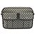Céline Borsa a tracolla CELINE Macadam Canvas Navy Silver Auth 188605A Argento Blu navy - vista 13